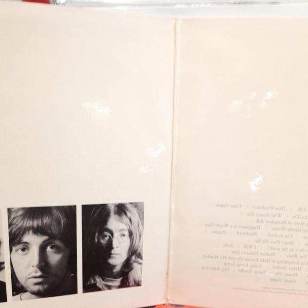 Discolpbeatles white album con inserto ott condizioni