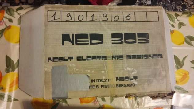 Disegnatore elettronico-plotter vintage Neolt Ned 303