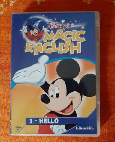 DISNEY MAGIC ENGLISH DVD 1- Hello DA COLLEZIONE ANNO 2006