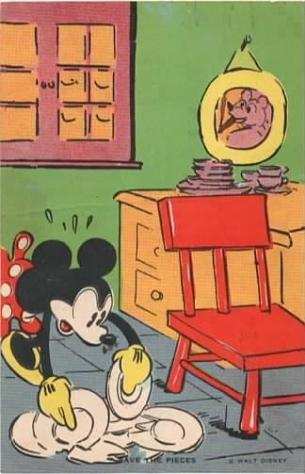 Disney - Mickey Mouse Bread Cards - (1934)
