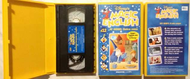 Disneys Magic English da 1 - 25 VHS Collezione 1996 come nuovo