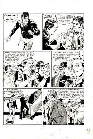Diso, Roberto - 3 Original page - Mister No 97 - quotil fantasma delloperaquot - 1983