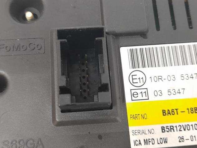 DISPLAY CHECK CONTROL FORD FIESTA laquoVIraquo (2012)