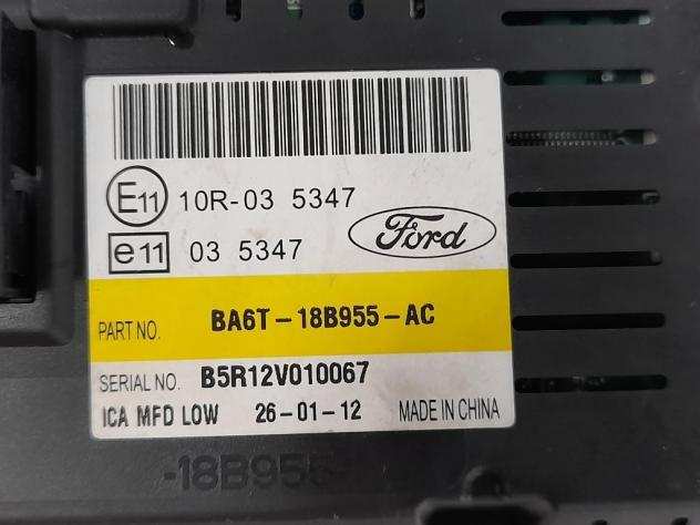 DISPLAY CHECK CONTROL FORD FIESTA laquoVIraquo (2012)