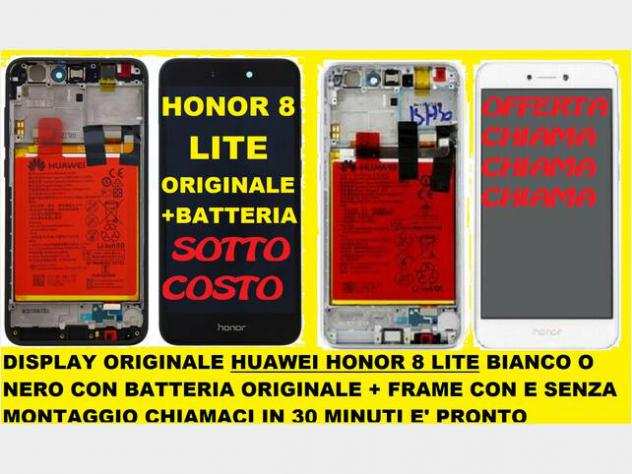 Display Honor 8 Lite  batteria originale Nuovo