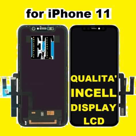 Display Iphone 11 Incell Quality compreso di montaggio