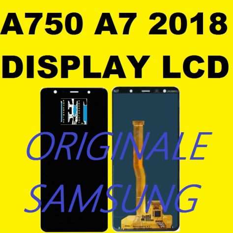 Display LCD A750-A7 2018 Originale Samsung compreso montaggio.