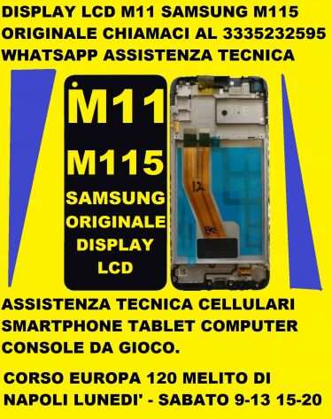 Display LCD M11-M115 Samsung Originale compreso di montaggio