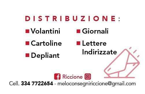 DISTRIBUZIONE VOLANTINI