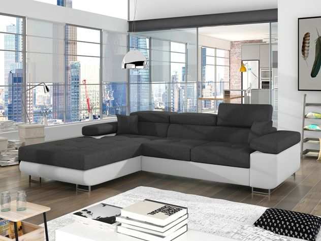 DIVANO ANGOLARE LETTO CON BOX DORTMUND, DAVVERO UN ARTICOLO FAVOLOSO