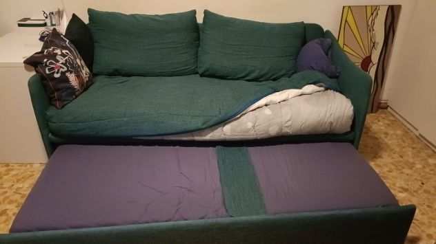 Divano letto con letto estraibile