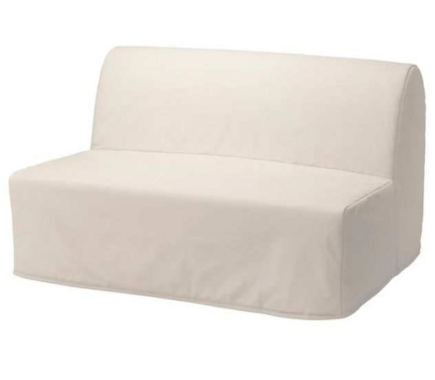 Divano letto Ikea Lycksele Bianco