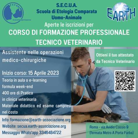 DIVENTA TECNICO VETERINARIO