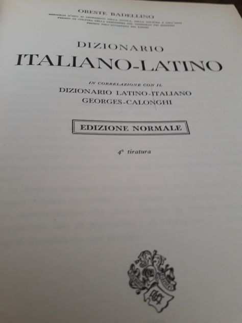 Dizionario Bardellino Italiano Latino