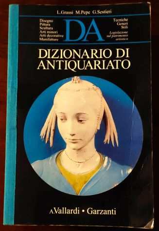 DIZIONARIO DI ANTIQUARIATO.