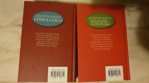 Dizionario ETIMOLOGICO e SINONIMI E CONTRARI