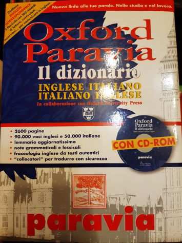 Dizionario Inglese Italiano bilingue Oxford Paravia