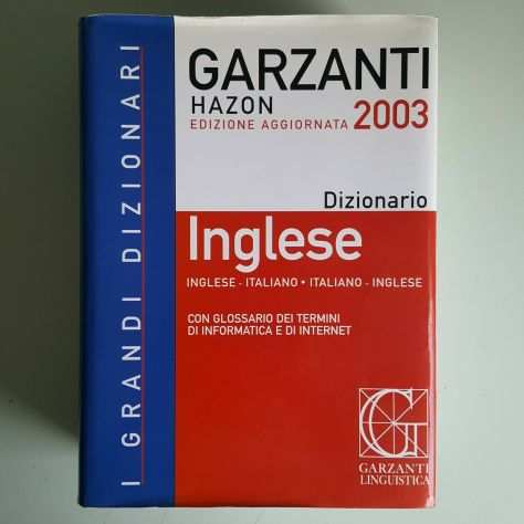Dizionario Inglese-Italiano Italiano-Inglese - Garzanti Hazon - 2003 - TRACCIATA