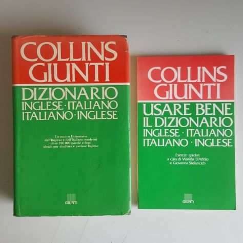 Dizionario Italiano-Inglese Inglese-Italiano - Con Guida - Collins Giunti - 1995