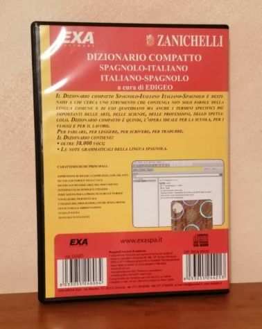 Dizionario Zanichelli Spa-Ita - Ita-Spa Compatto su Cd-Rom