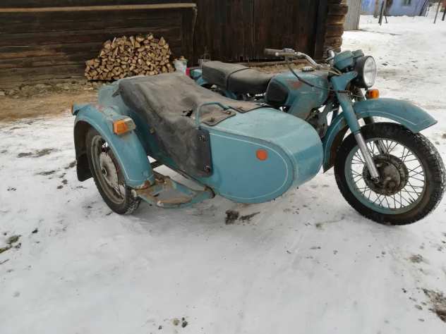 Dnepr sidecar MT16 doppia trazione 650 cc 9000 KM