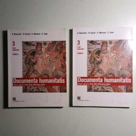 Documenta Humanitatis 3A-3B - Roncoroni, Gazich, Marinoni - Signorelli Ed - 2007