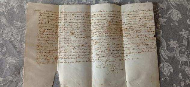 Documento - Doge cancelleria - Angelo Maria Labia podestagrave di Verona, Andrea Cappello Capitano, furto e omicidio - 1693