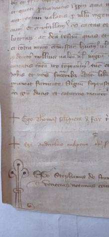 Documento - Venezia Notaio - Compravendita Medievale - 1344