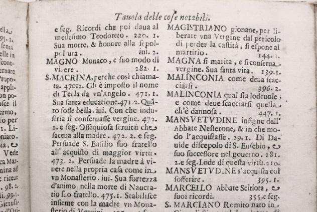 Dolcetti - Istoria Eremitica - 1679
