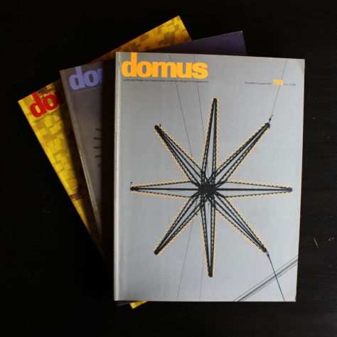 Domus  riviste architettura perfette solo in blocco di 54. 3 euro cad.