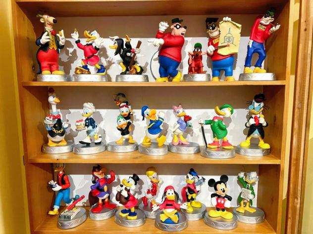Donald Duck, Ducktales, Mickey Mouse, Uncle Scrooge - 24 FIGURE DISNEY DUCKBURG COLLECTION  - PAPEROPOLI - UNCLE SCROOGE MCDUCK - Prima edizione - (2