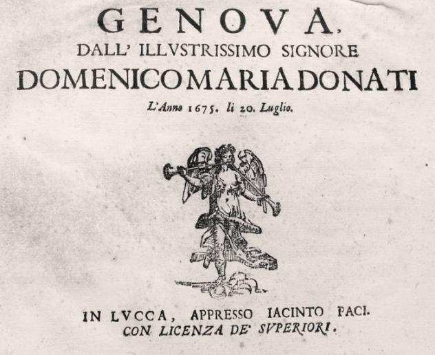 Donati - Glorie della Ligure Libertagrave - 1675