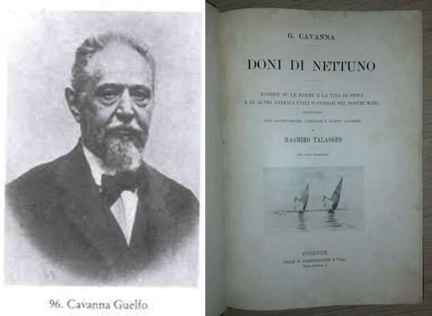 DONI DI NETTUNO, GUELFO CAVANNA, 1 Ed. Stab. G. Carnesecchi e Figli 1913.