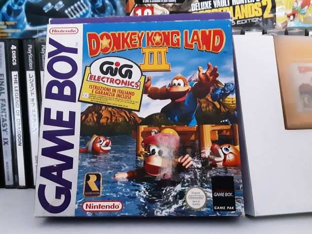 Donkey Kong Land III Game Boy OVP