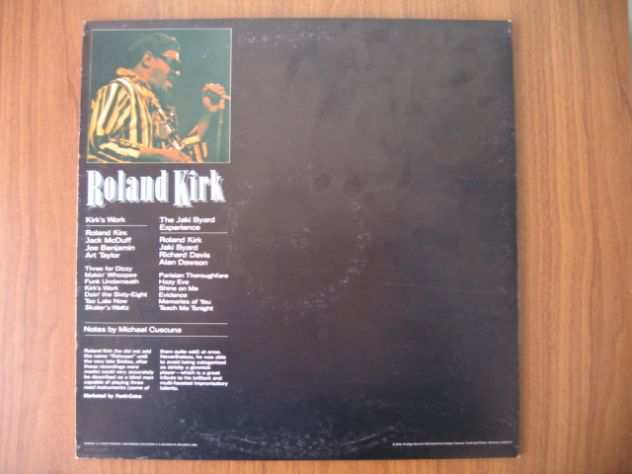 Doppio LP vinile 33 Giri Roland Kirk Pre-Rahsaan 1978