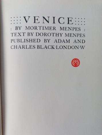 Dorothy Menpes  Mortimer Menpes - Venice - 1904
