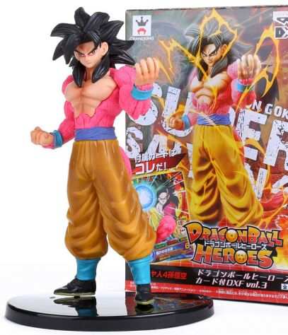 Dragon Ball Heroes Goku Saiyan 4 livello Nuova Ormai Rara con Special Card