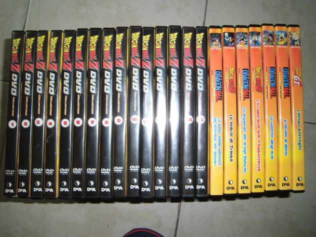 Dragon Ball Z collezione completa 22 DVD nuovovari film