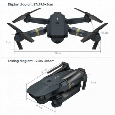 Drone Mini RC  Quadcopter con telecamera WiFi4K