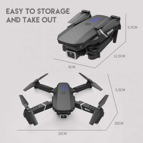 Drone Mini RC  Quadcopter con telecamera WiFi4K