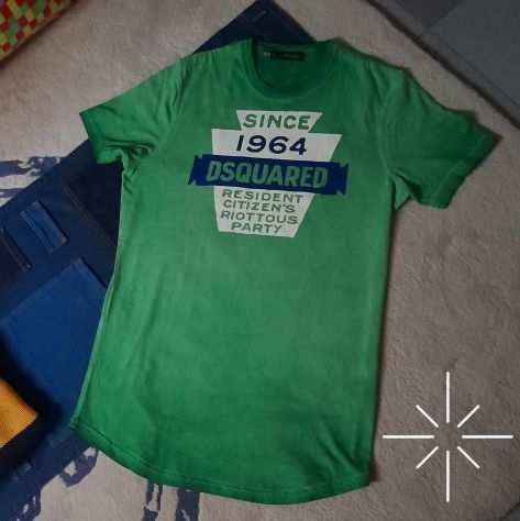 dsquared2 t shirt verde 2012