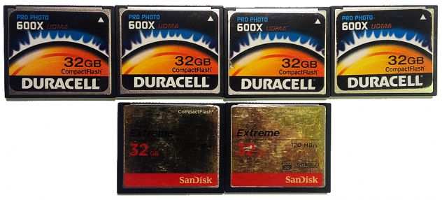 DU-CF6032G, SDCFXS-032G, Compact Flash 32GB (stock 6)