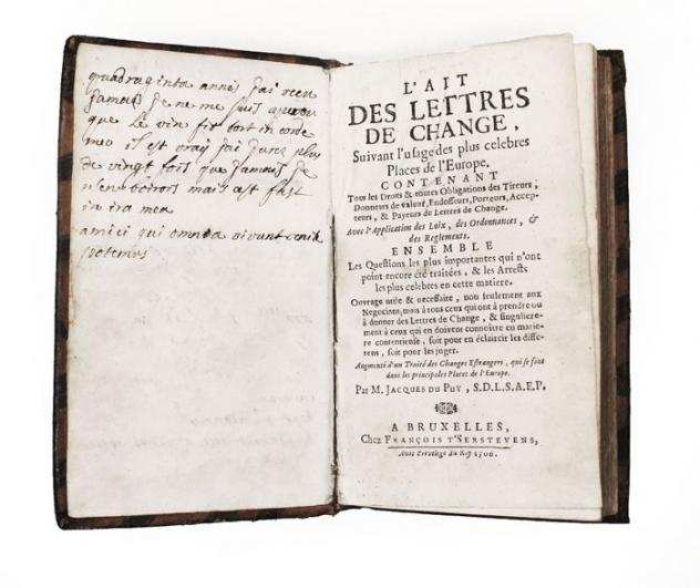 Du Puy - Lettres de Change - 1706