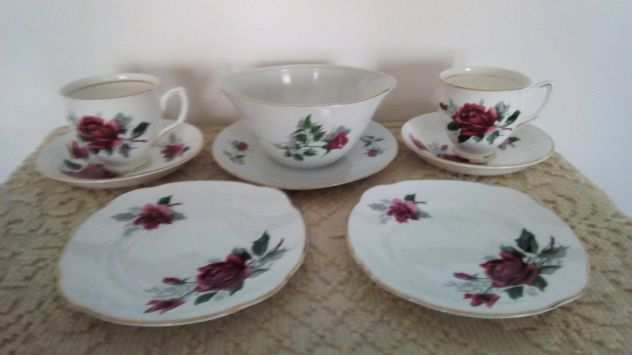 Duchess Bone China Englandquot - Set tazzine antiche in porcellana inglese anni 30