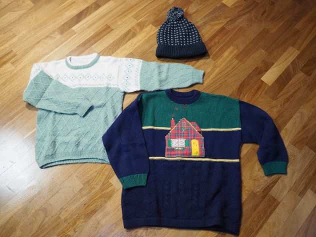 Due maglie bimbo 4-6 anni e un berretto