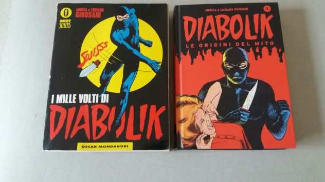 Due raccolte di Diabolik in formato libro