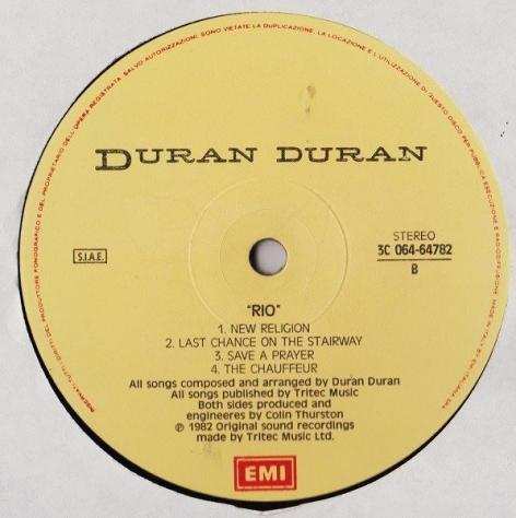 Duran Duran - quotRioquot, quotArenaquot, quotLibertyquot, quotNotoriusquot and other classics - 7 LPs - Titoli vari - Album LP - 19811990