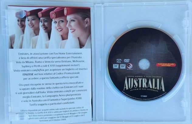 DVD Australia di Baz Luhrmann(Regista)Nicole Kidman Studio 20th Century Fox,2008