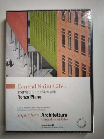 DVD Central Saint Giles - LONDRA - intervista a Renzo Piano 2010 architetto