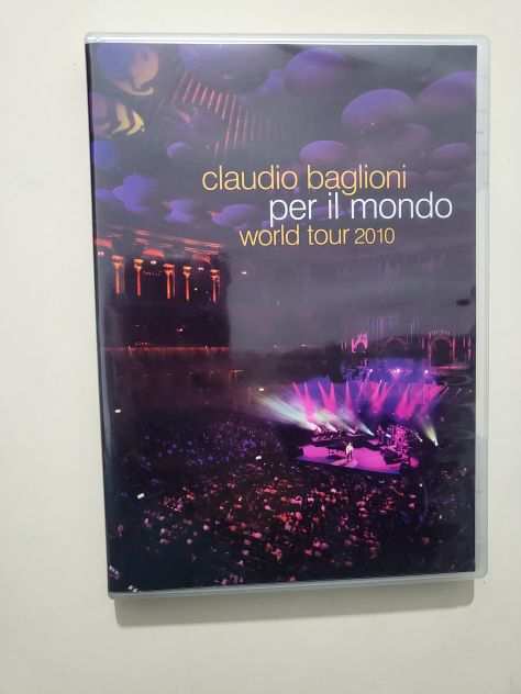 Dvd Claudio Baglioni - per il mondo (World tour 2010)